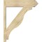 Ekena Millwork Funston Arts & Crafts Rough Sawn Outlooker, Douglas Fir, 8"W x 32"D x 38"H OUT08X32X38FST03RDF - alternate 4